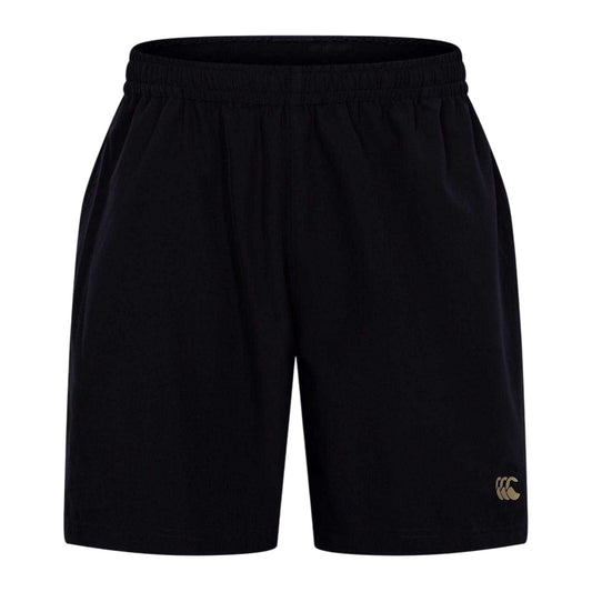 Black - Front - Canterbury Mens Tempo Elasticated Waist Regular Shorts