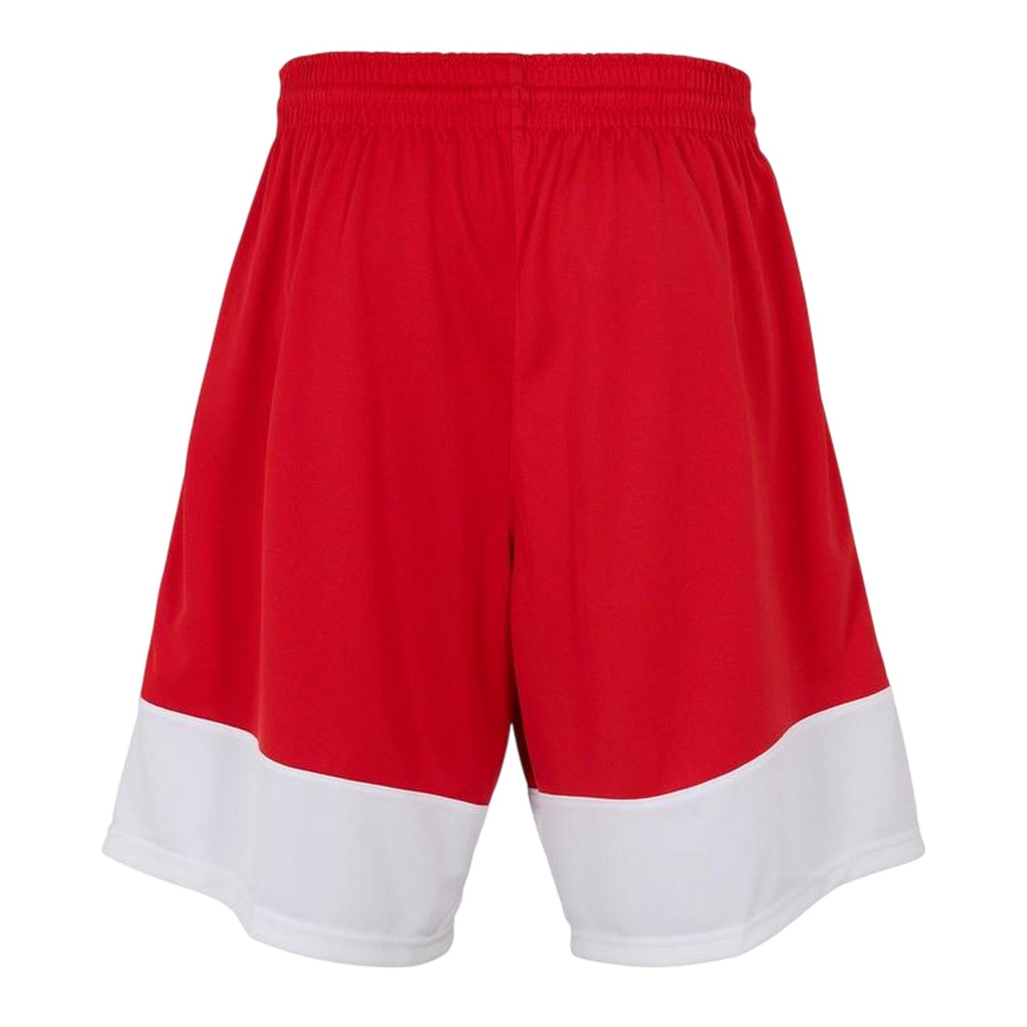 Scarlet-White - Back - Nike Mens Elite Colour Block Elasticated Waist Basketball Shorts