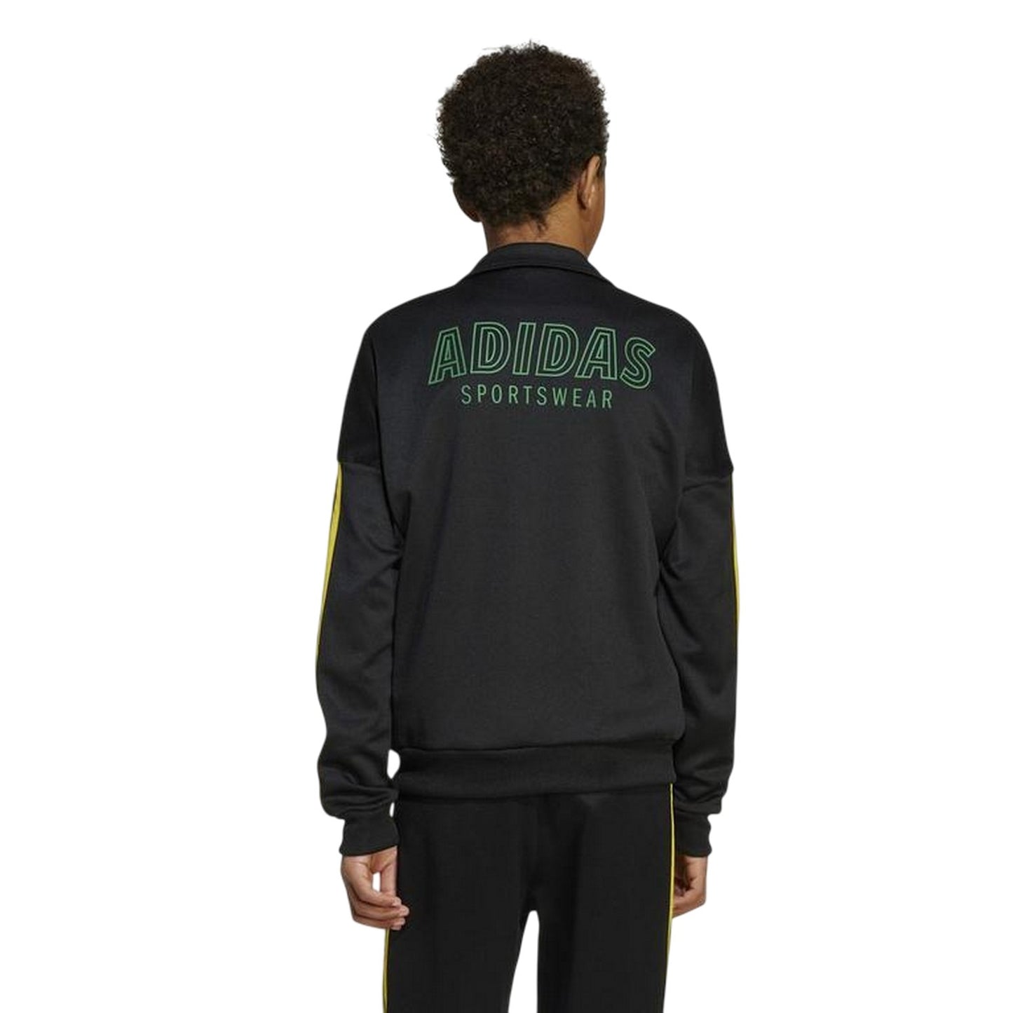 Black - Back - Adidas Childrens-Kids House Of Tiro Track Top