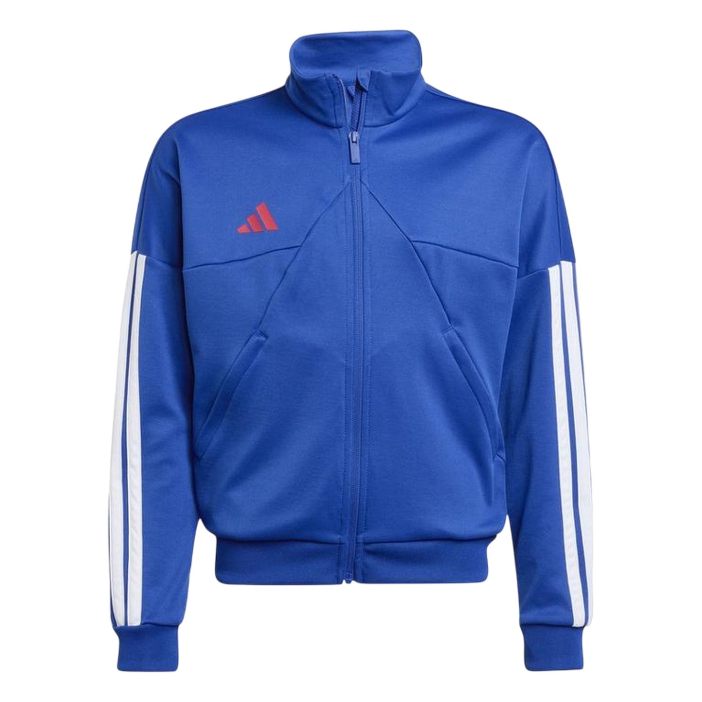 Blue - Front - Adidas Childrens-Kids House Of Tiro Track Top