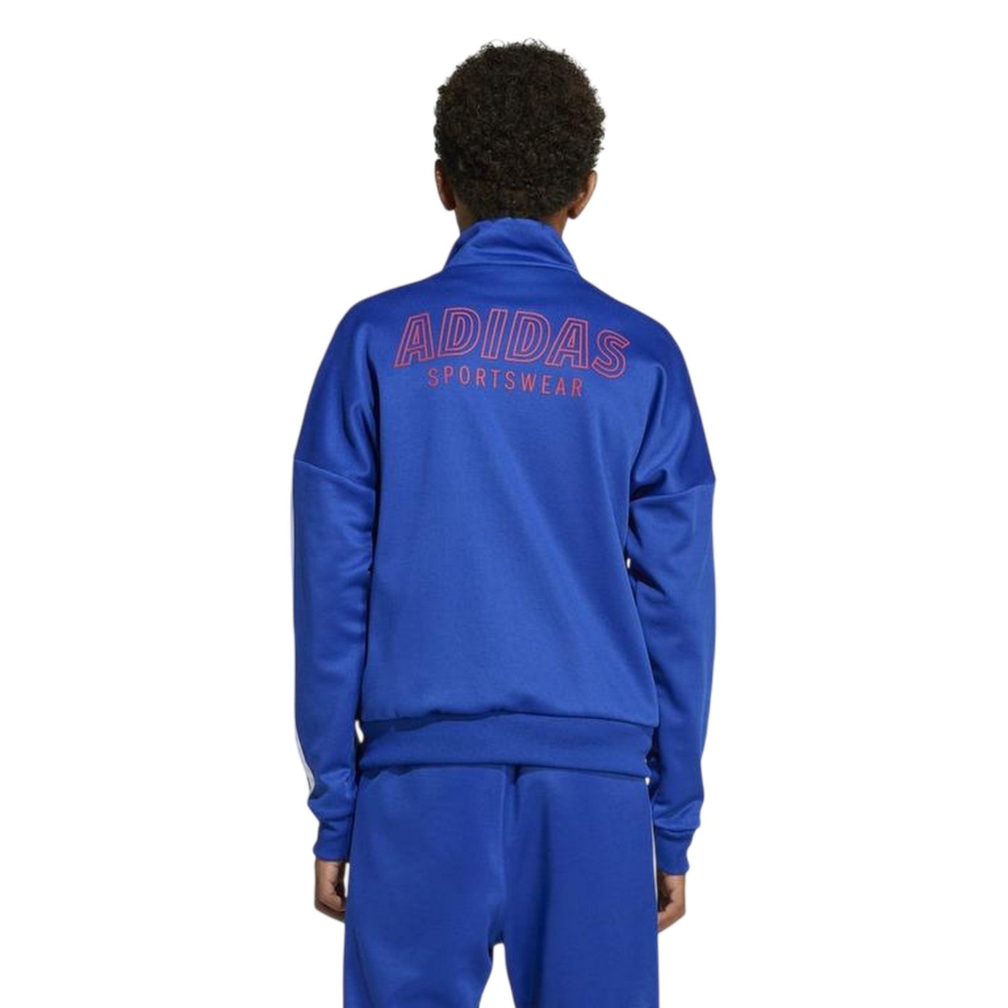 Blue - Back - Adidas Childrens-Kids House Of Tiro Track Top