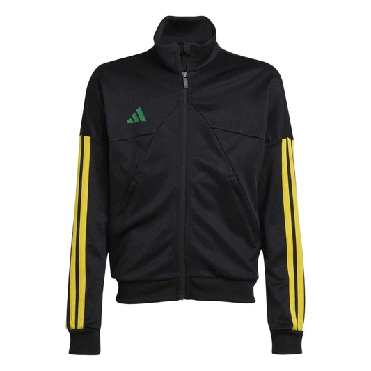 Black - Front - Adidas Childrens-Kids House Of Tiro Track Top