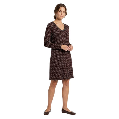 Black - Lifestyle - CCDK Copenhagen Womens-Ladies Jacqueline Geometric T-Shirt Dress