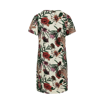 Snow White - Back - CCDK Copenhagen Womens-Ladies Jacqueline Protea T-Shirt Dress