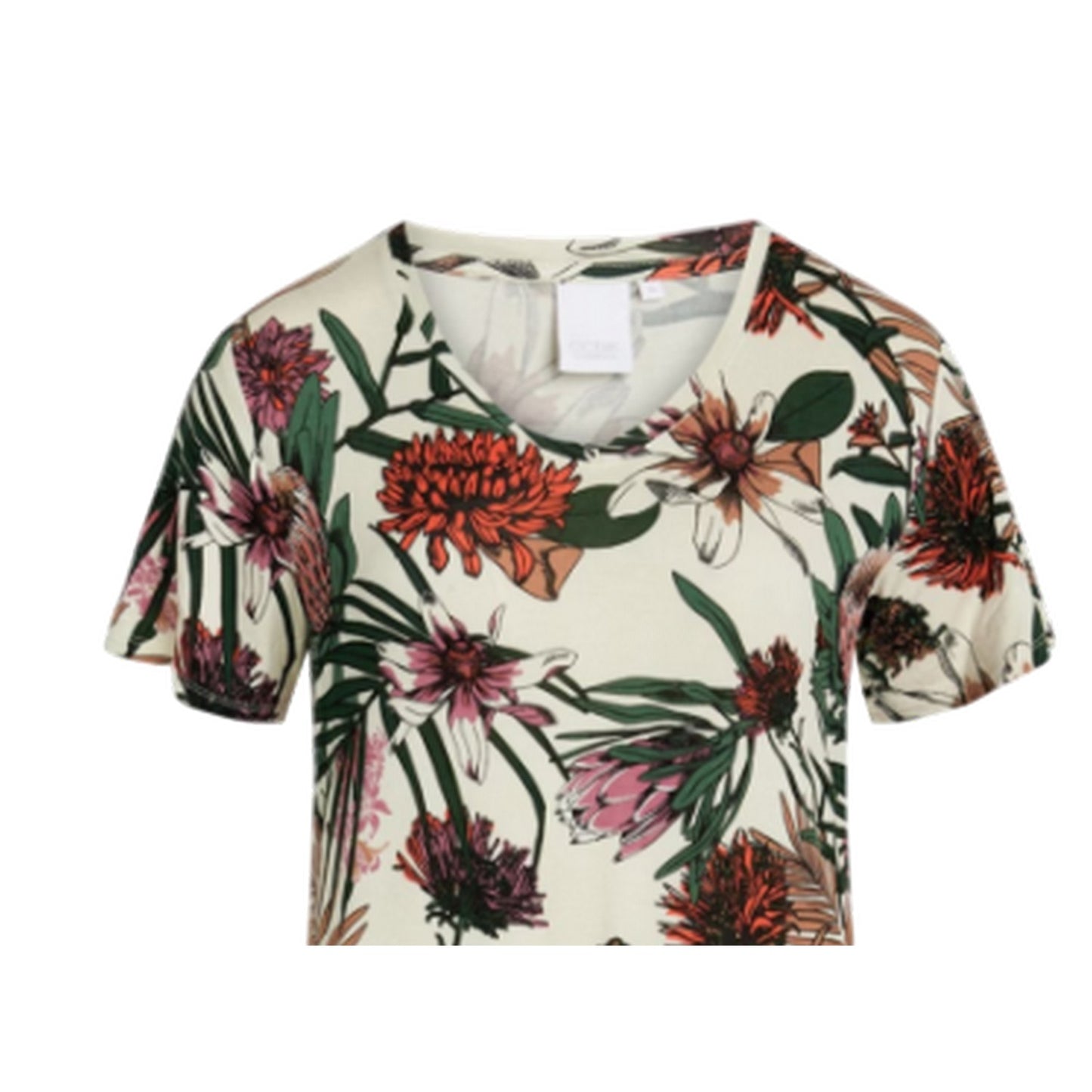 Snow White - Side - CCDK Copenhagen Womens-Ladies Jacqueline Protea T-Shirt Dress