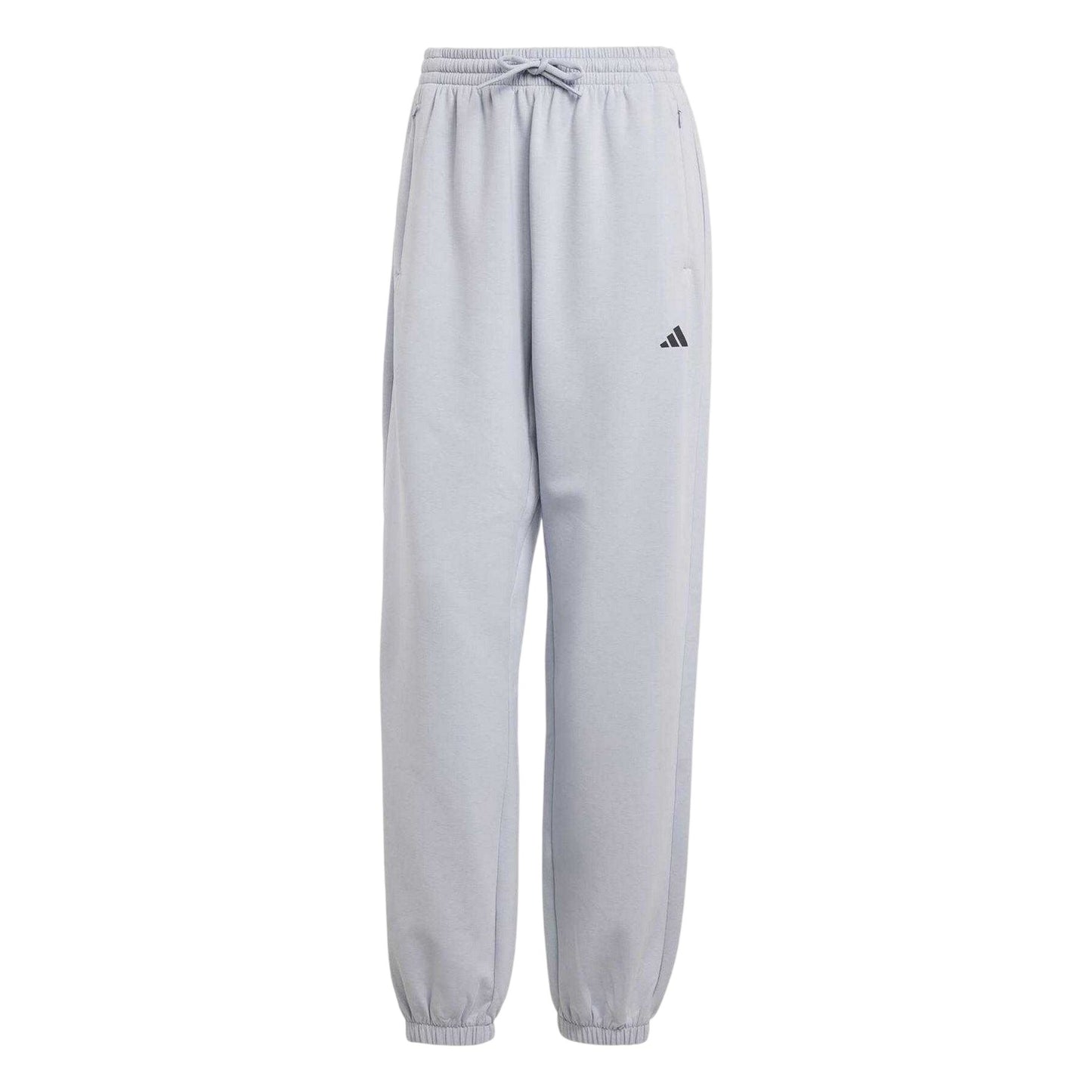 Silver - Front - Adidas Womens-Ladies Designed For Training Loose Joggers