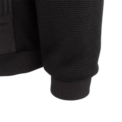 Black - Side - Dunlop Mens Baffled Hybrid Jacket
