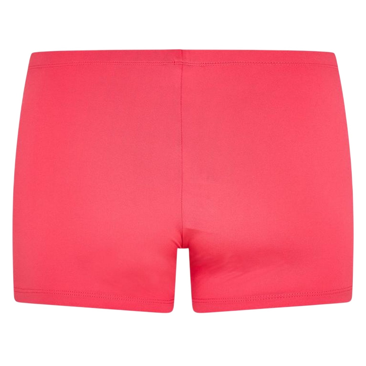 Pink - Back - Head Womens-Ladies Basic Compression Shorts