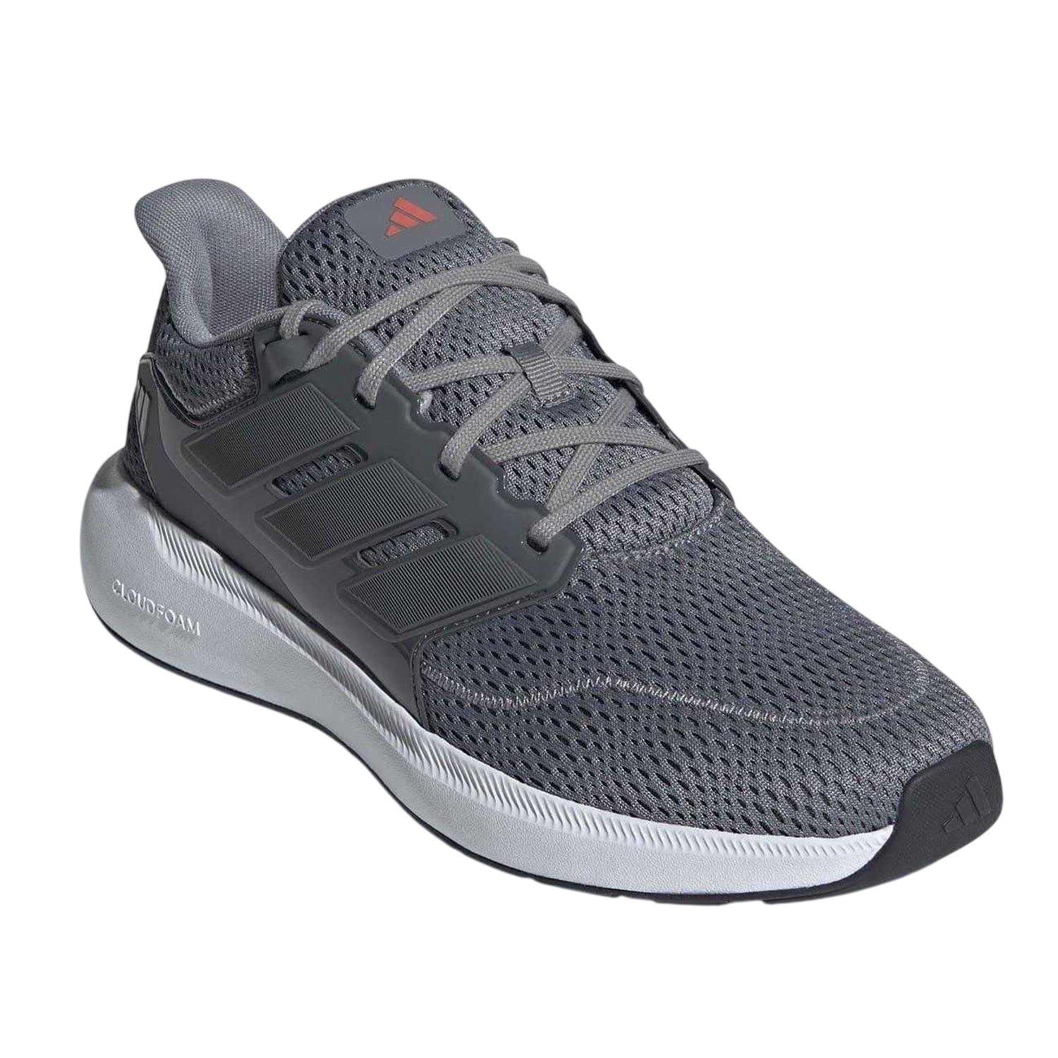 Grey-White - Pack Shot - Adidas Mens Ultimashow 2.0 Trainers