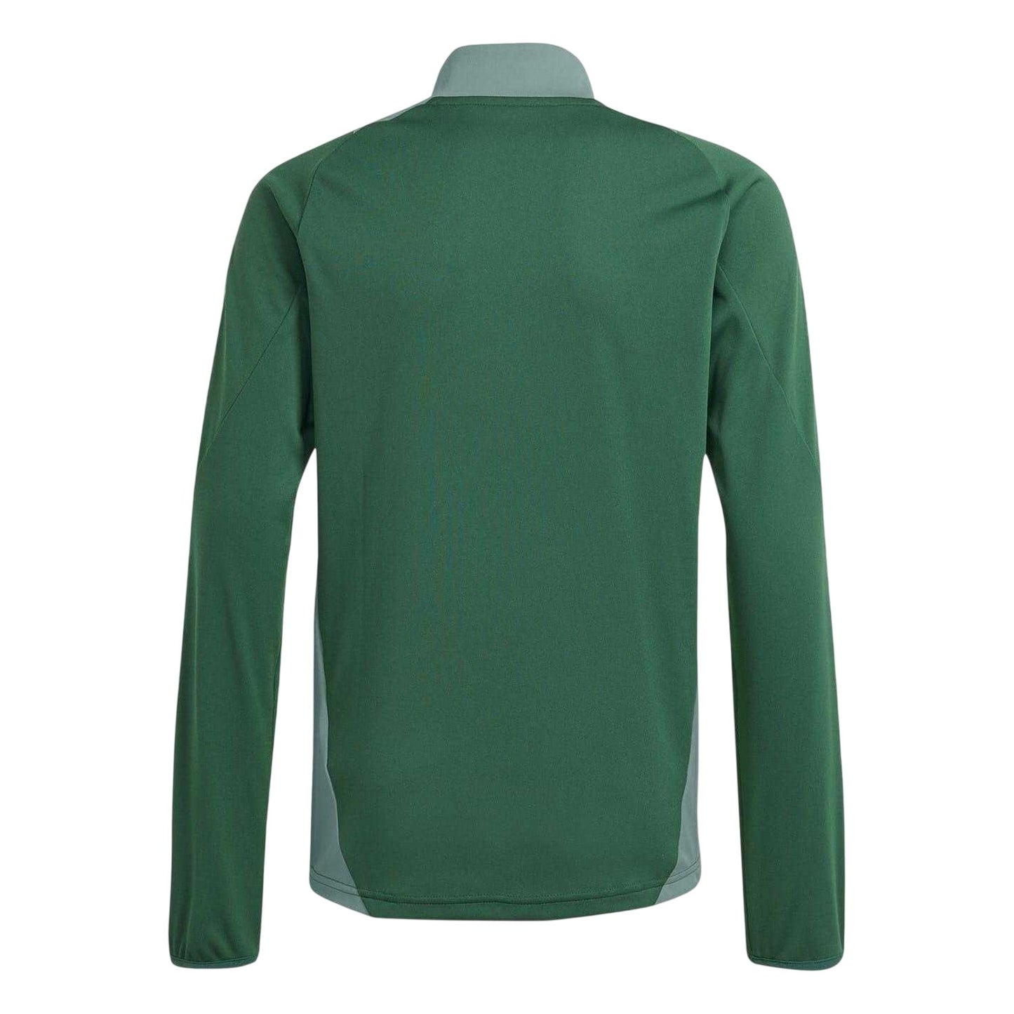 Dark Green - Back - Adidas Childrens-Kids Tiro 24 Funnel Neck Raglan Top