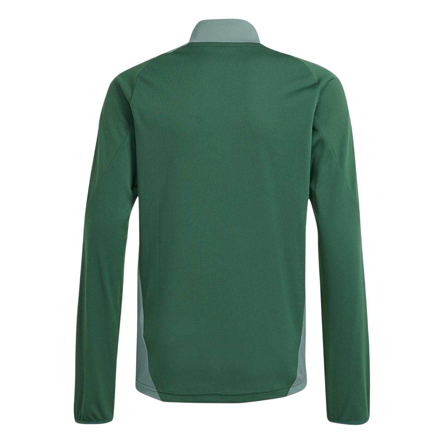 Dark Green - Back - Adidas Childrens-Kids Tiro 24 Funnel Neck Raglan Top
