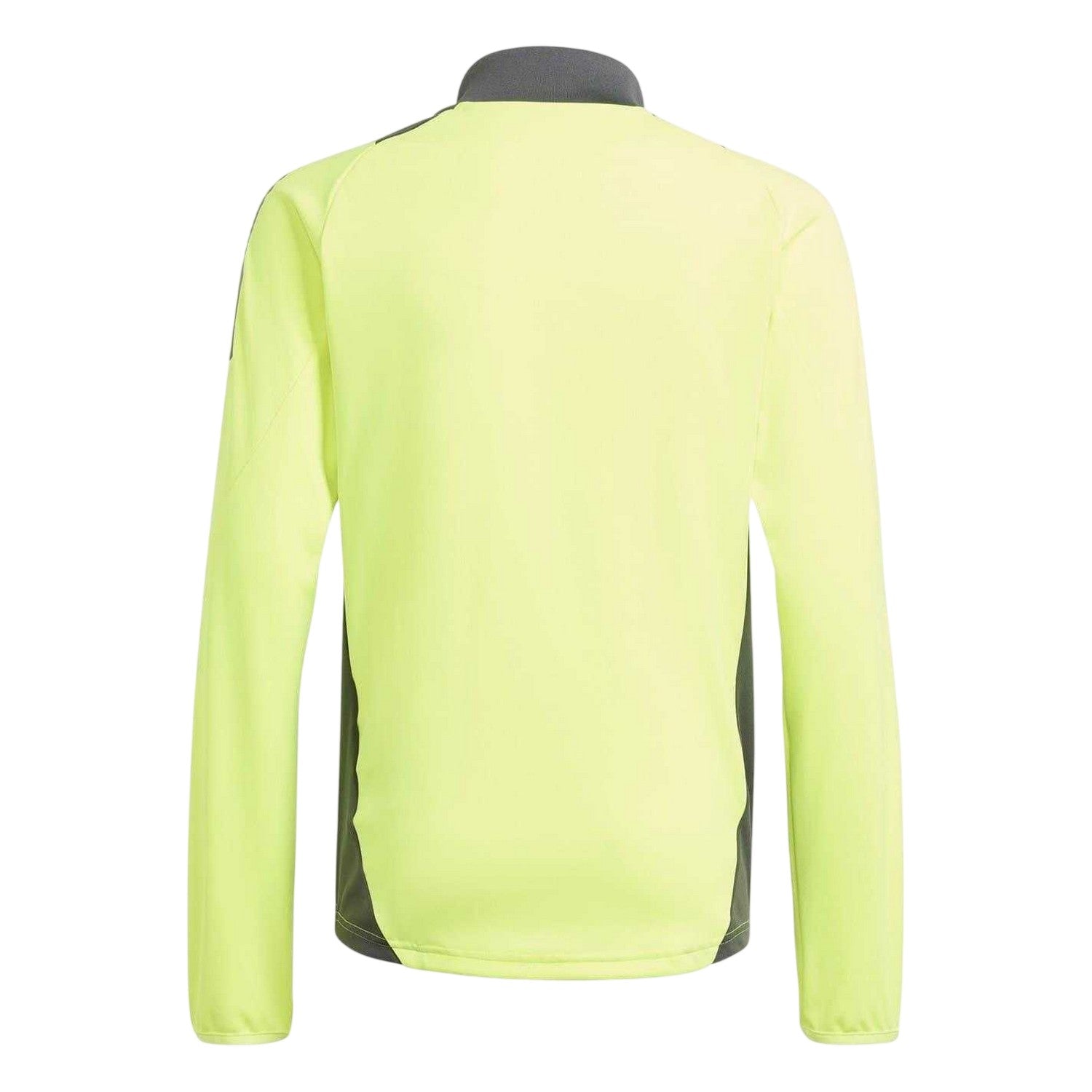 Solar Yellow - Back - Adidas Childrens-Kids Tiro 24 Funnel Neck Raglan Top