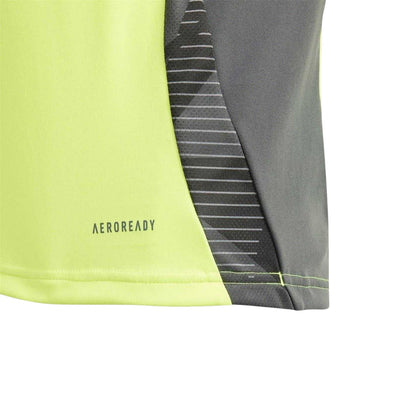 Solar Yellow - Lifestyle - Adidas Childrens-Kids Tiro 24 Funnel Neck Raglan Top