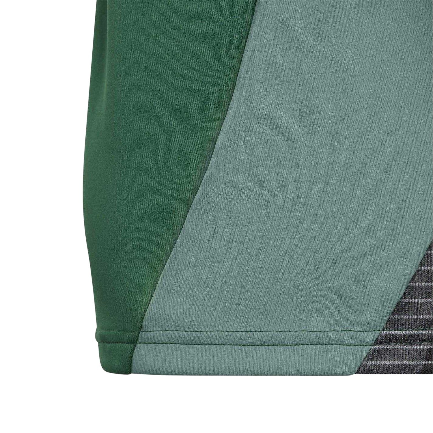 Dark Green - Lifestyle - Adidas Childrens-Kids Tiro 24 Funnel Neck Raglan Top