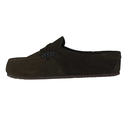 Mocha - Side - Jack Wills Mens Suede Casual Flat Sandals