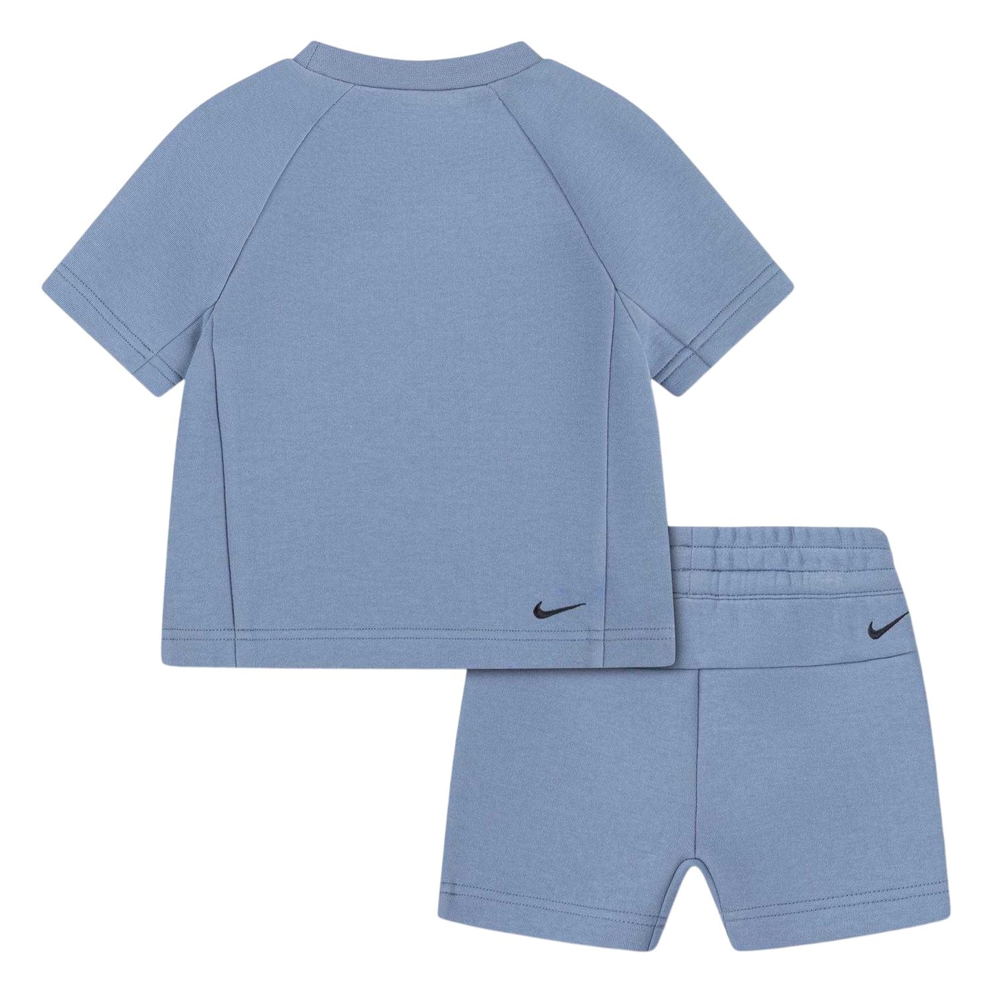 Blue - Back - Nike Childrens-Kids Tech Top & Bottom Set
