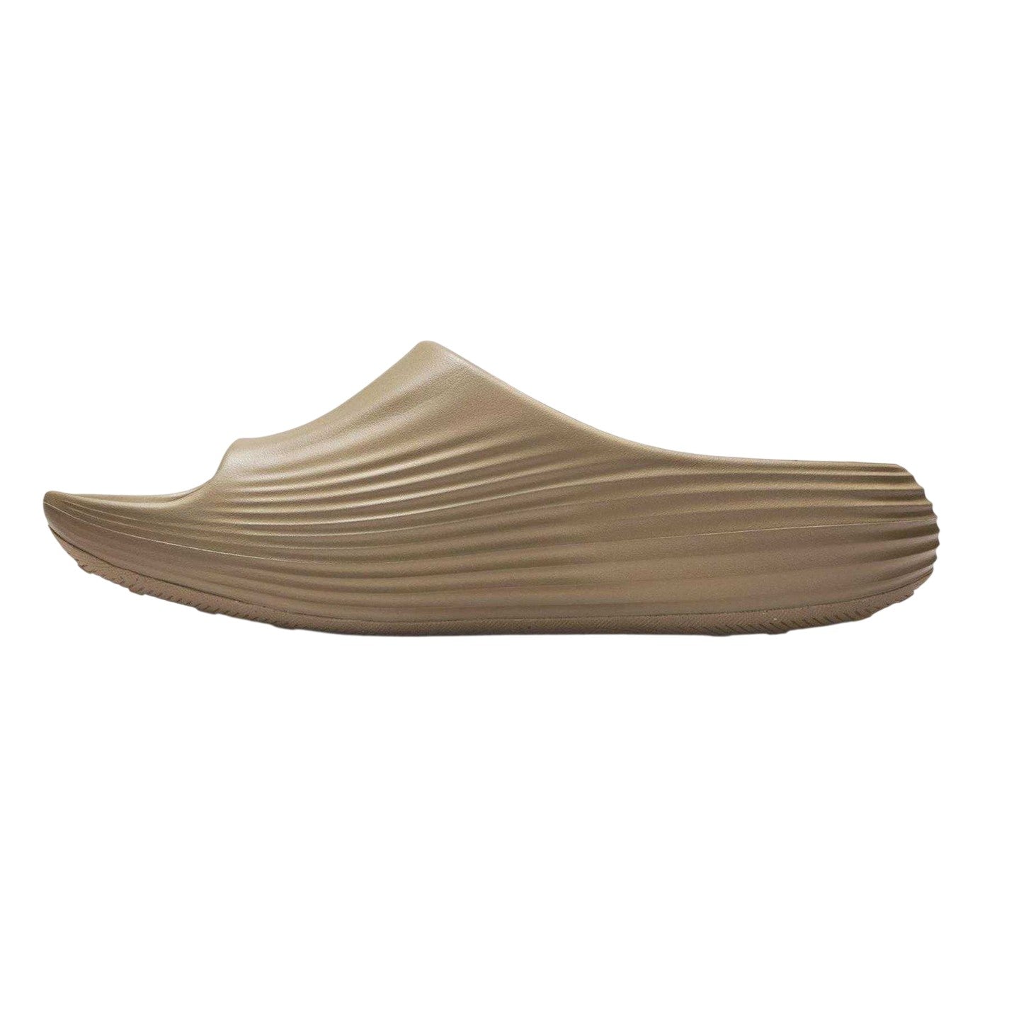 Dark Khaki - Back - Nike Mens Relaxed Fit Sliders