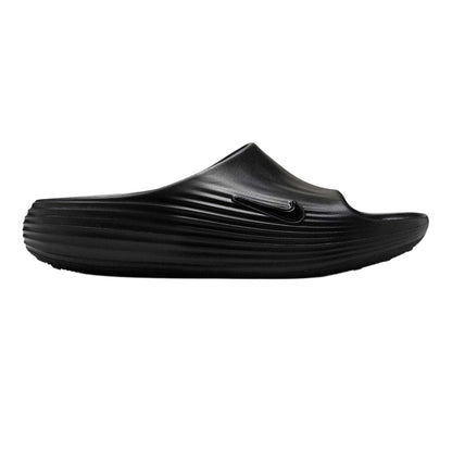 Black - Front - Nike Mens Relaxed Fit Sliders
