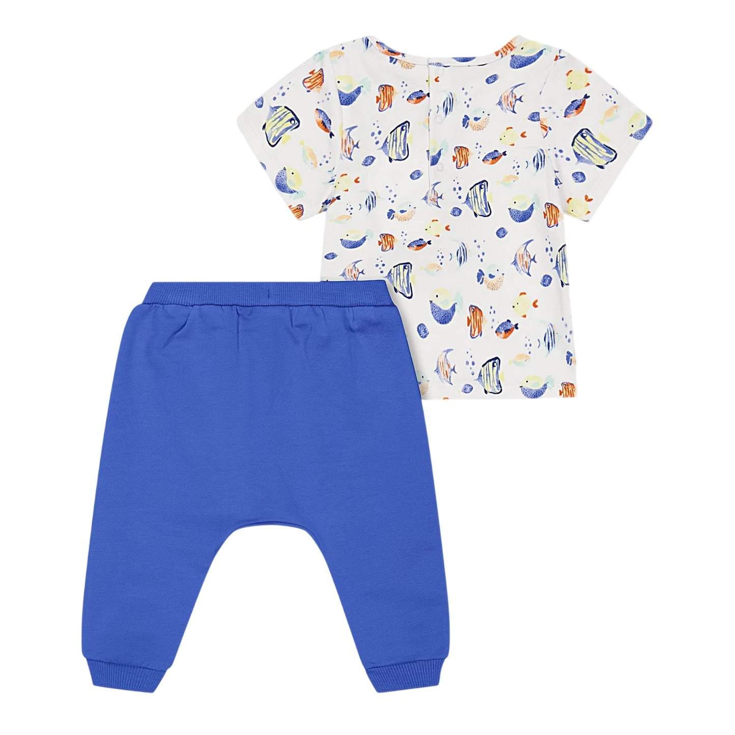 Blue-White - Back - Carrement Beau Baby Boys Co-ord Set