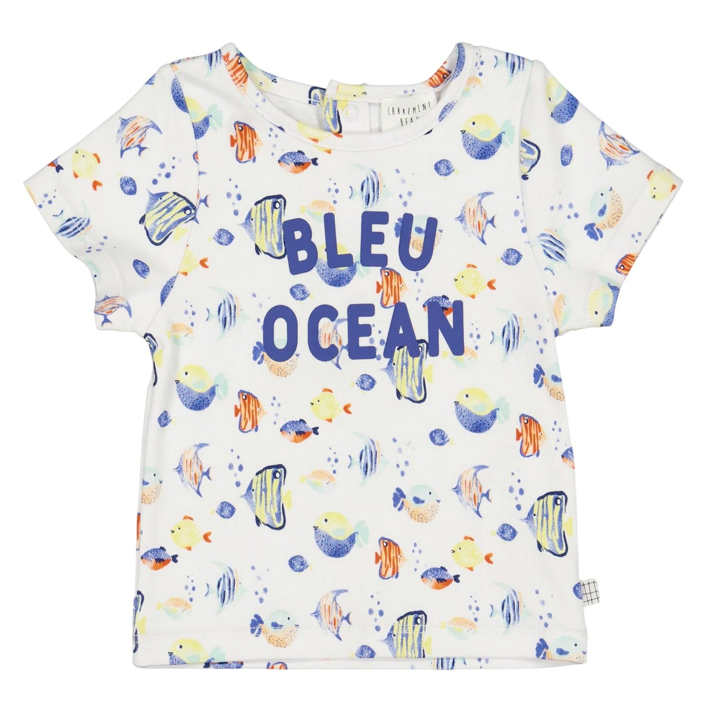 Blue-White - Side - Carrement Beau Baby Boys Co-ord Set