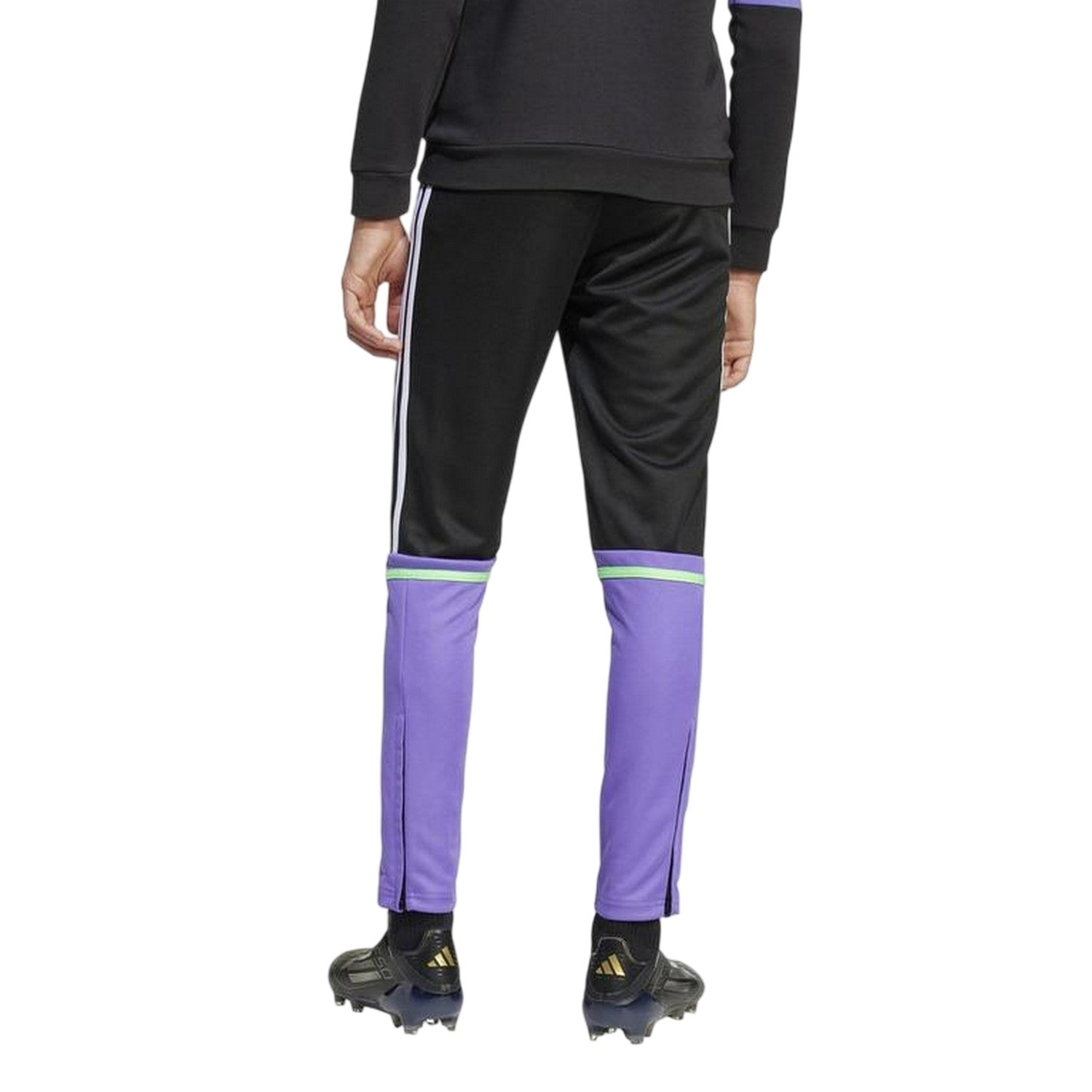 Black - Lifestyle - Adidas Childrens-Kids F50 3 Stripes Tracksuit Bottoms
