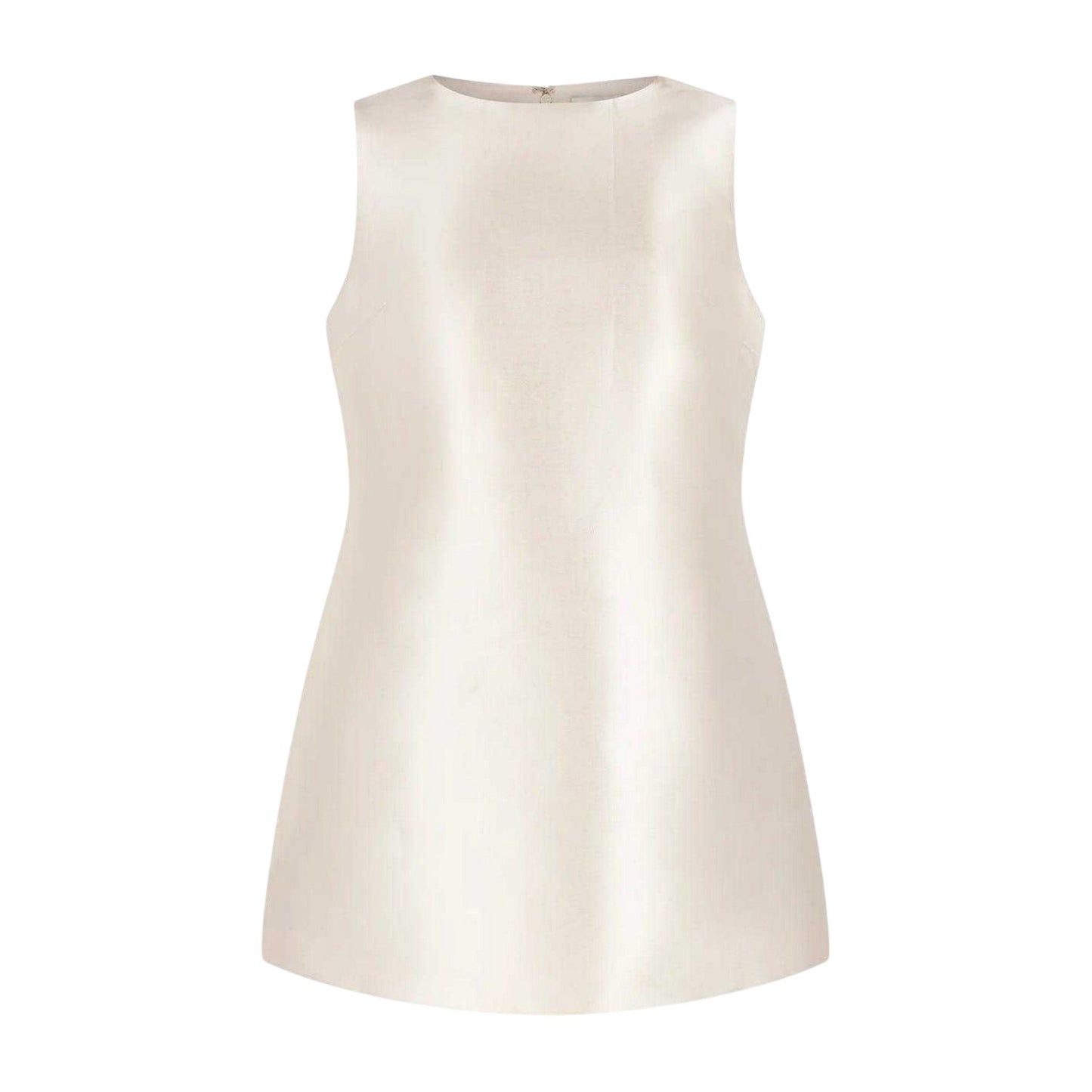 Rose Blush - Front - Odd Muse Womens-Ladies The Ultimate Satin Sleeveless Shift Dress