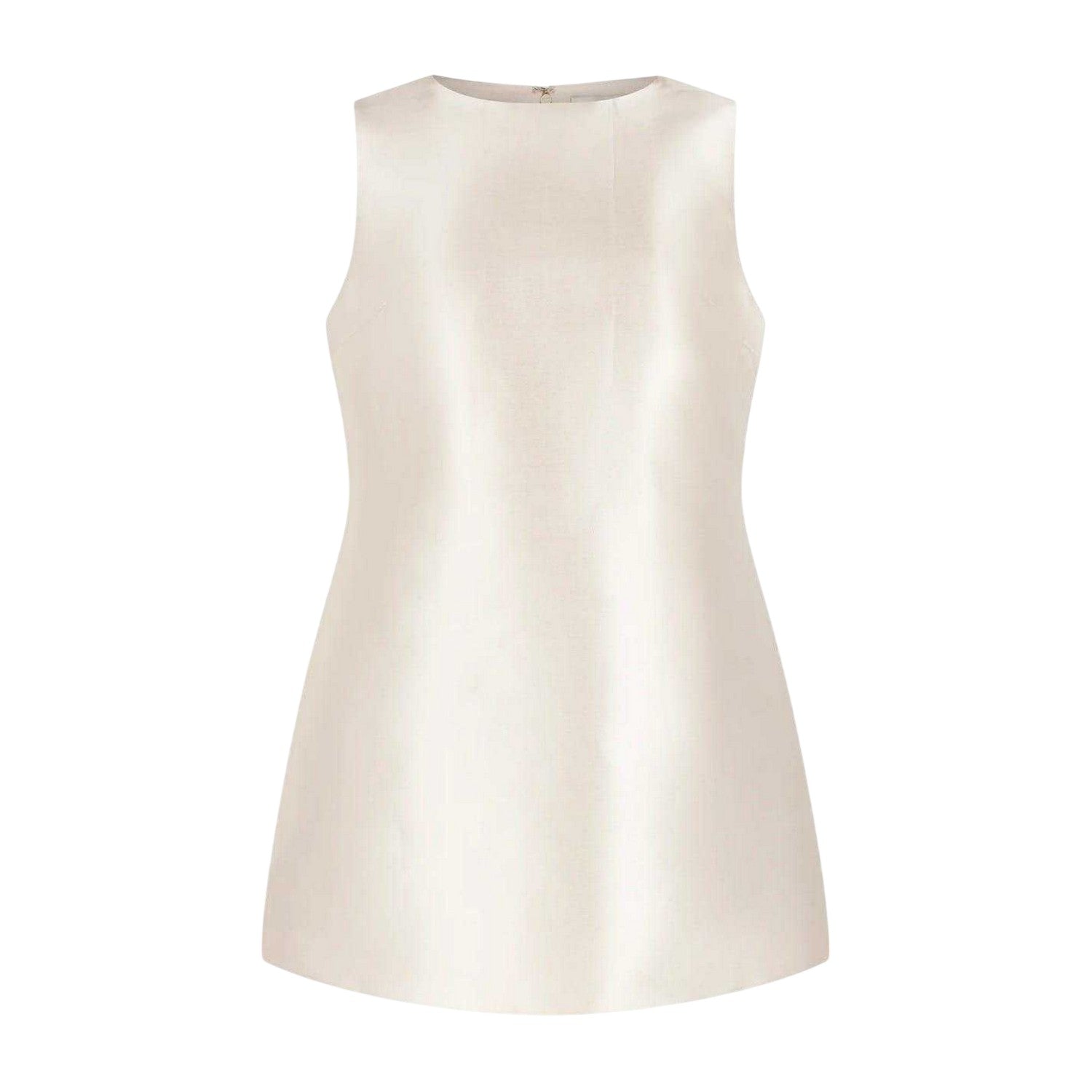 Rose Blush - Front - Odd Muse Womens-Ladies The Ultimate Satin Sleeveless Shift Dress