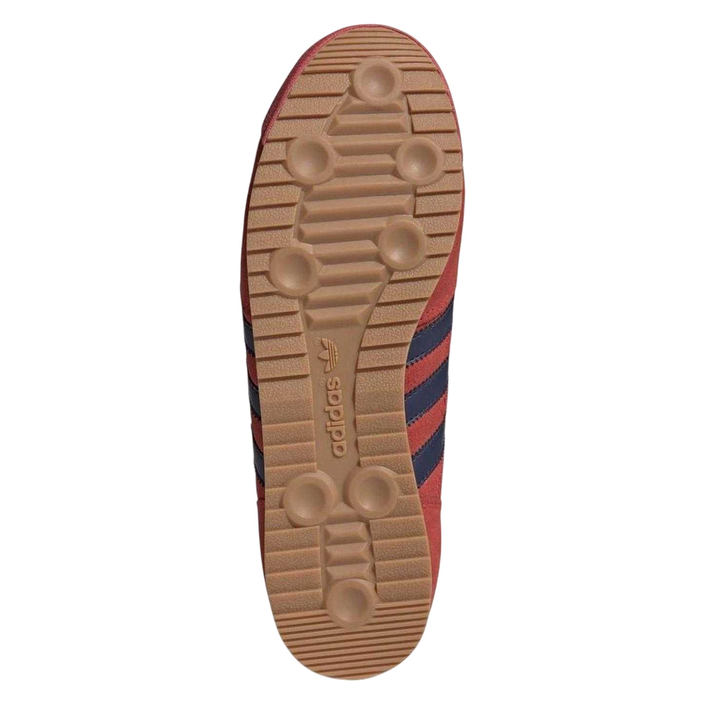 Red - Back - Adidas Mens Originals R71 Logo Leather Shoes