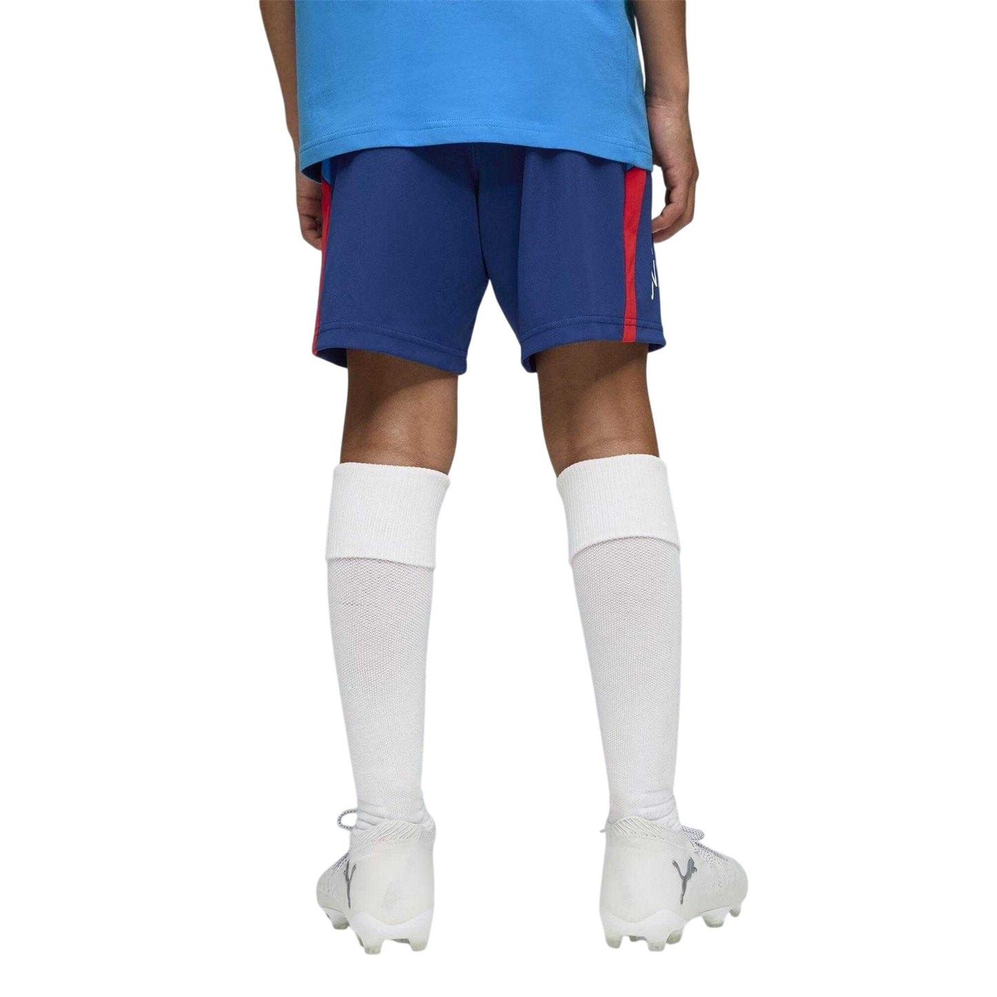 Blue-Red - Lifestyle - Puma Childrens-Kids Neymar JR Training Shorts