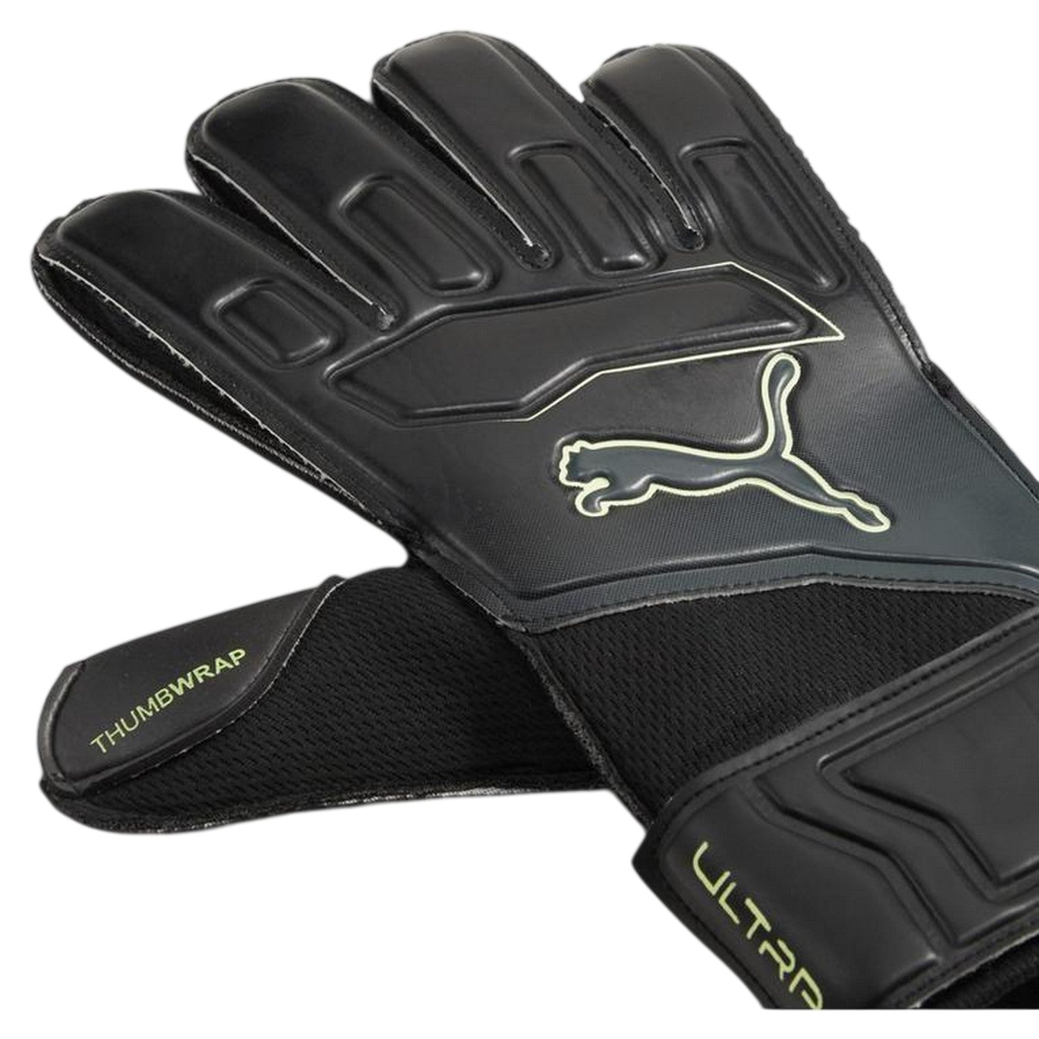 Orange-Black - Back - Puma Childrens-Kids Ultra Play RC Goalkeeper Gloves