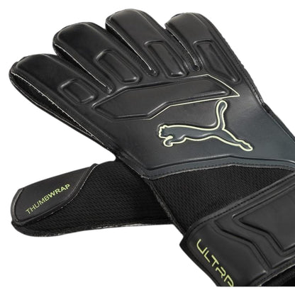Orange-Black - Back - Puma Childrens-Kids Ultra Play RC Goalkeeper Gloves