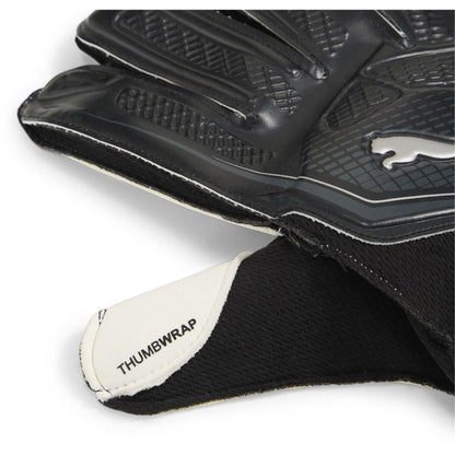 Black-Silver - Back - Puma Childrens-Kids Ultra Play RC Goalkeeper Gloves