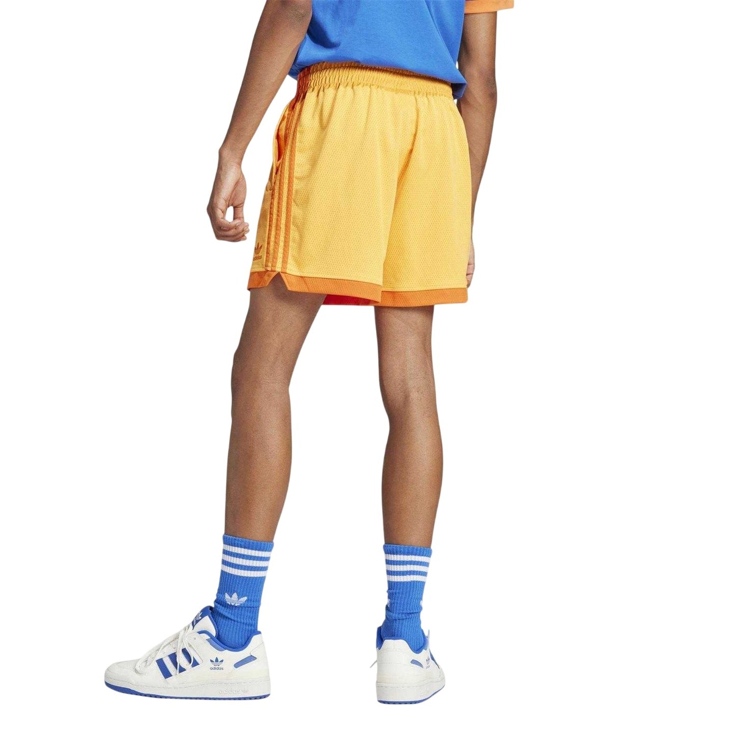 Gold - Back - Adidas Mens Originals Woven Shorts