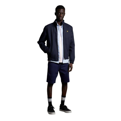 Navy - Lifestyle - Lyle & Scott Mens Full Zip Harrington Jacket