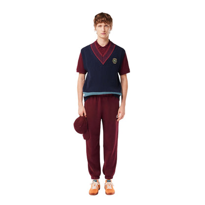 Red - Pack Shot - Lacoste Unisex Adult Embroidered Logo Sweatpants