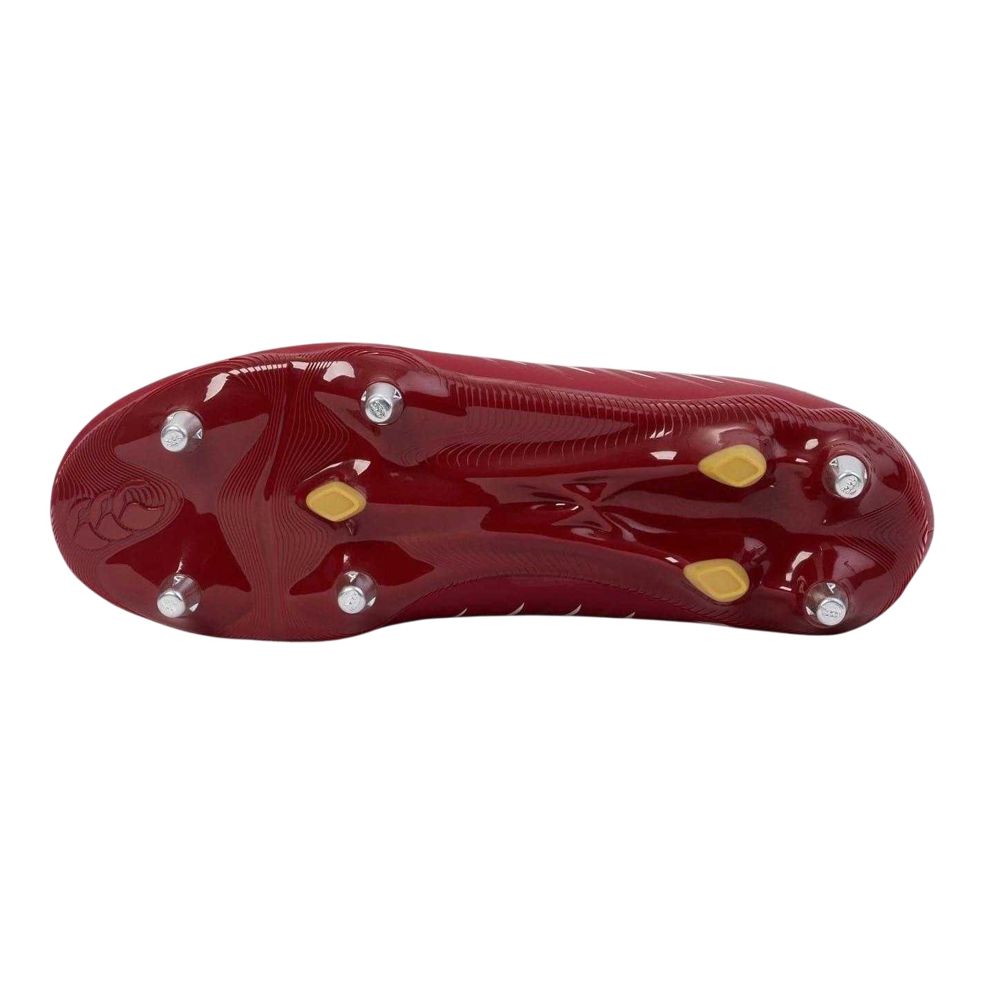 Red Dahlia - Back - Canterbury Mens Phoenix 2.0 Lace Up Soft Ground Rugby Boots