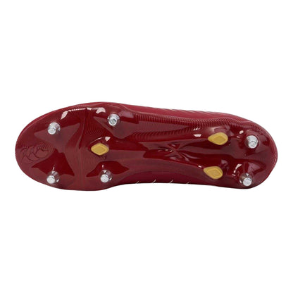 Red Dahlia - Back - Canterbury Mens Phoenix 2.0 Lace Up Soft Ground Rugby Boots