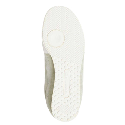 Khaki Green - Side - Lacoste Womens-Ladies Aura Suede Trainers