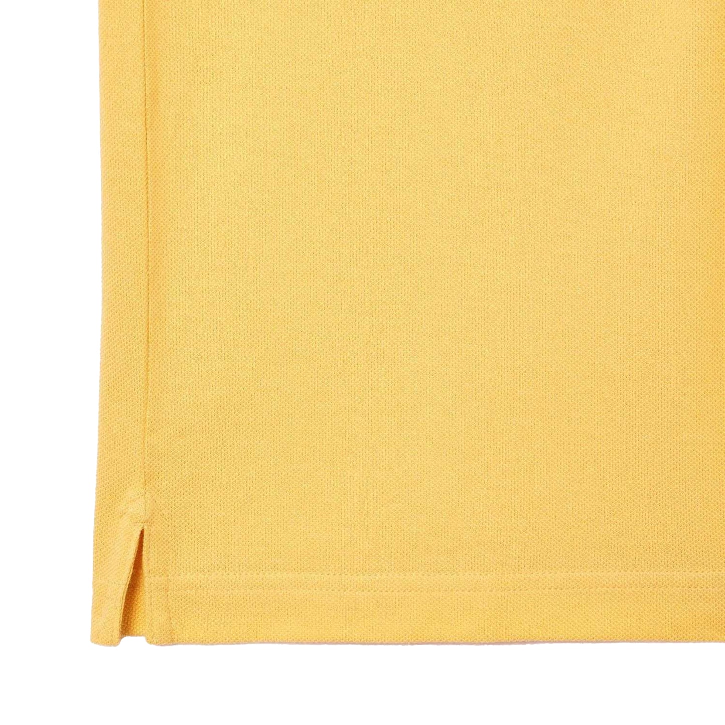 Yellow - Side - Lacoste Mens Pique Slim Polo Shirt