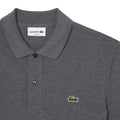 Grey - Back - Lacoste Mens Pique Slim Polo Shirt