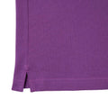 Purple - Side - Lacoste Mens Pique Slim Polo Shirt