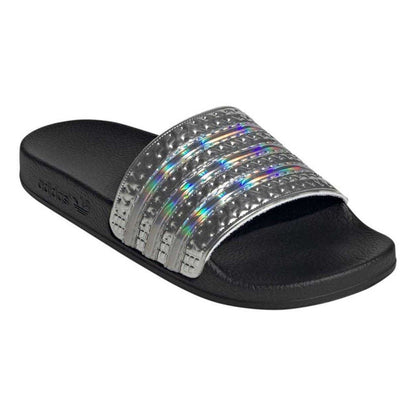 Black - Lifestyle - Adidas Childrens-Kids Adilette Slides