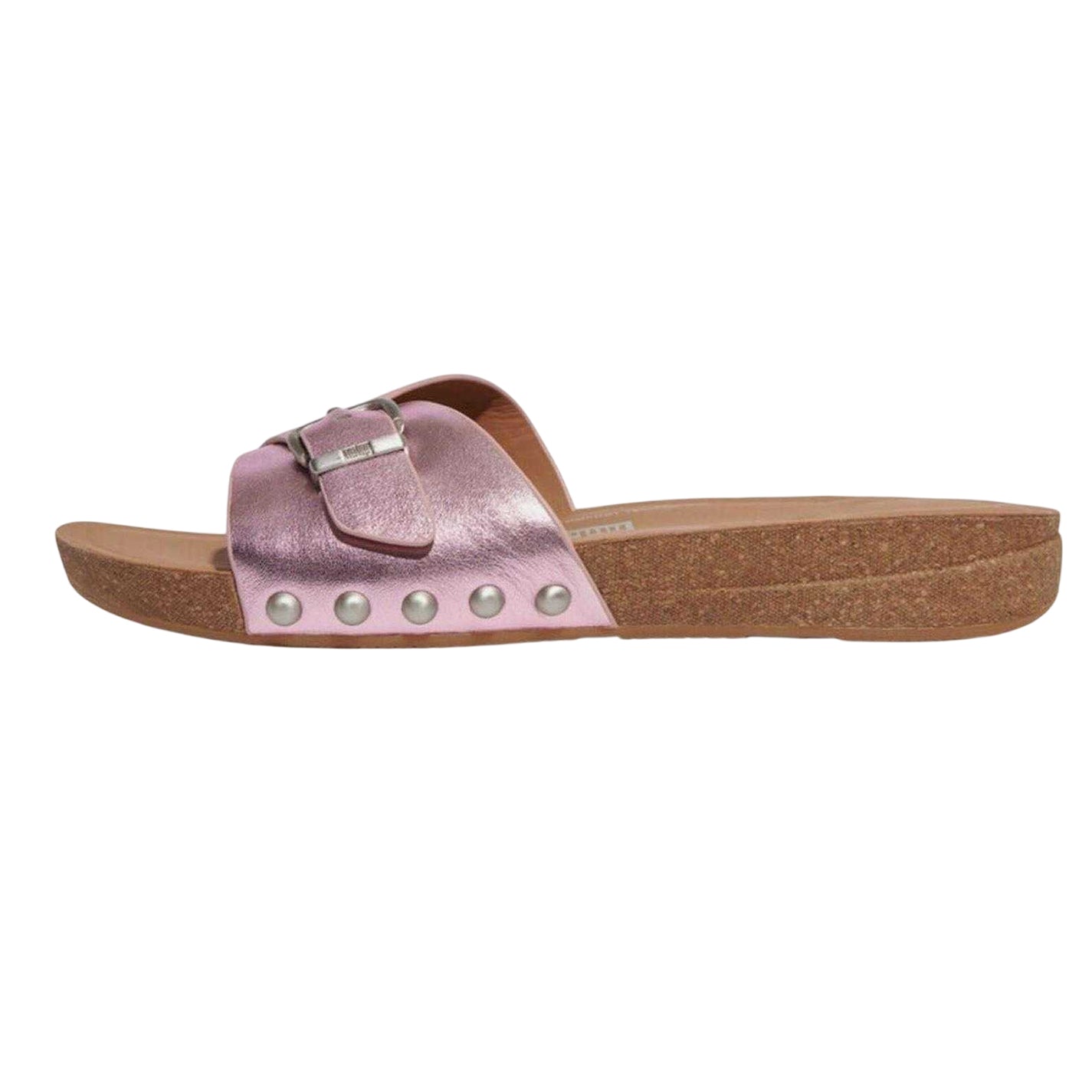 Lilac - Side - FitFlop Womens-Ladies IQushion Sliders
