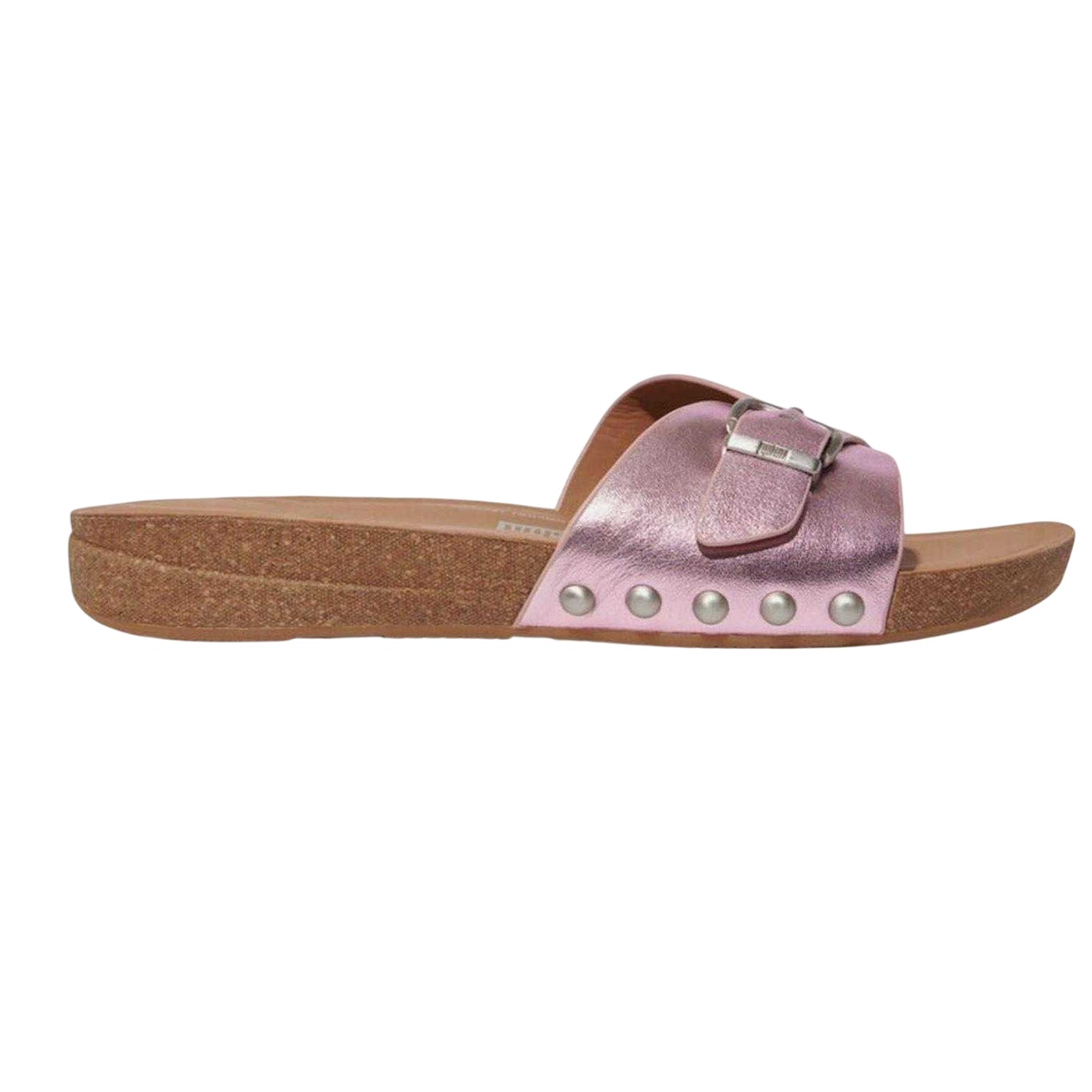 Lilac - Front - FitFlop Womens-Ladies IQushion Sliders