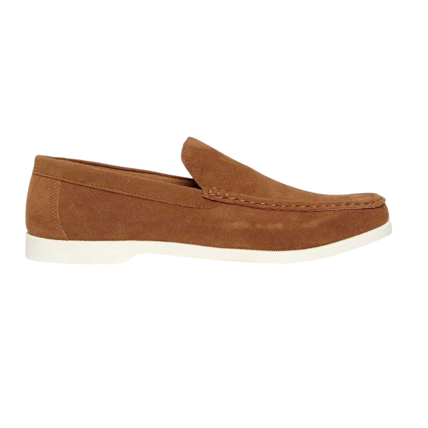 Tan - Front - Threadbare Mens Archibald Casual Loafers