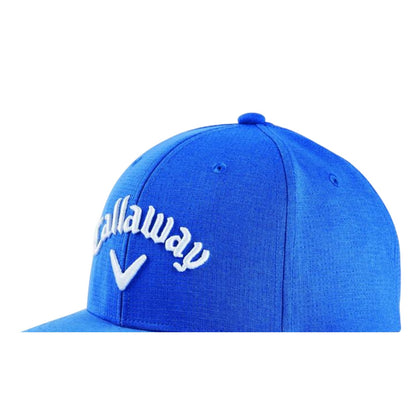 Royal Blue-White - Lifestyle - Callaway Mens Embroidered Logo Performance Baseball Cap