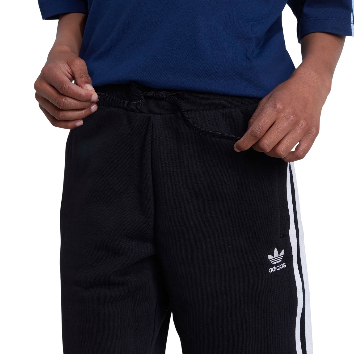 Black - Back - Adidas Childrens-Kids Adicolor 3 Stripes Shorts