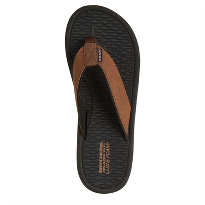 Brown - Lifestyle - Skechers Mens Tantric Copano Sandals