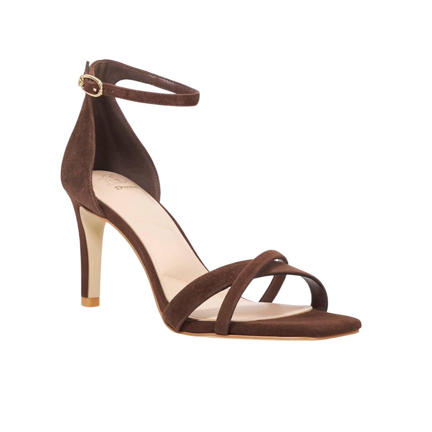 Brown - Lifestyle - Dune London Womens-Ladies Madrina Suede Court Shoes