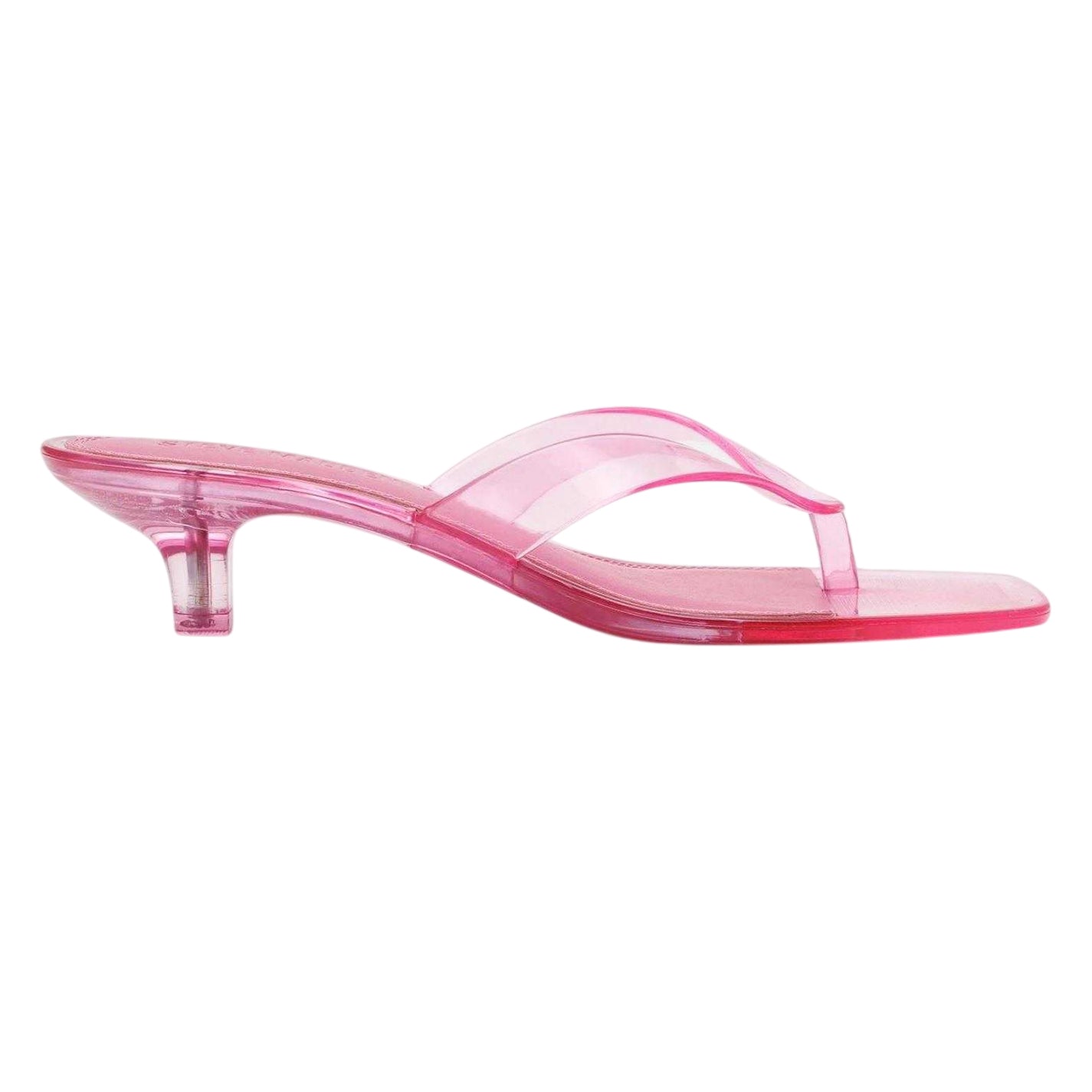 Pink - Front - Steve Madden Womens-Ladies Kitten Heel Thong